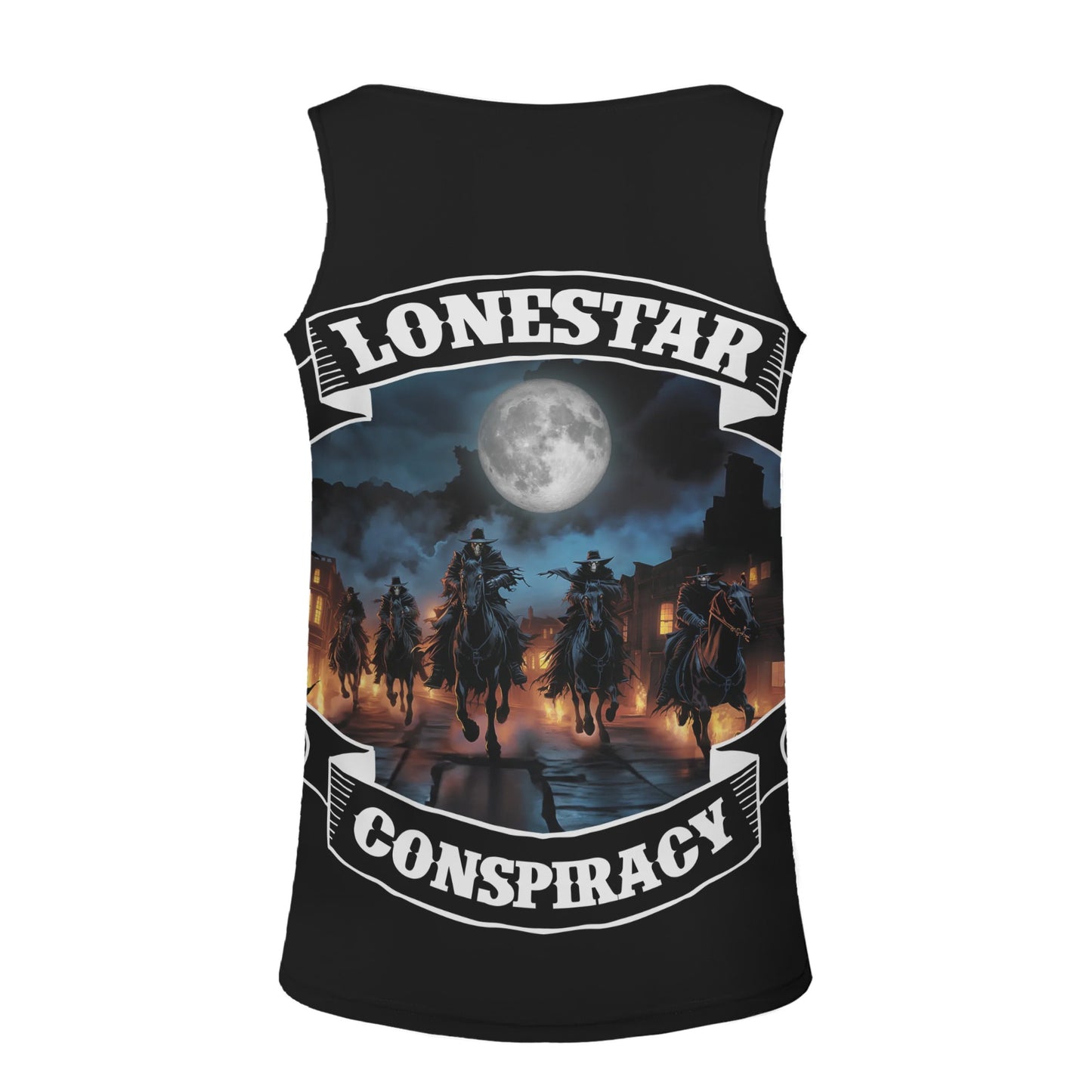 Mens Lonestar Conspicacy Tank Top (All Over Print)