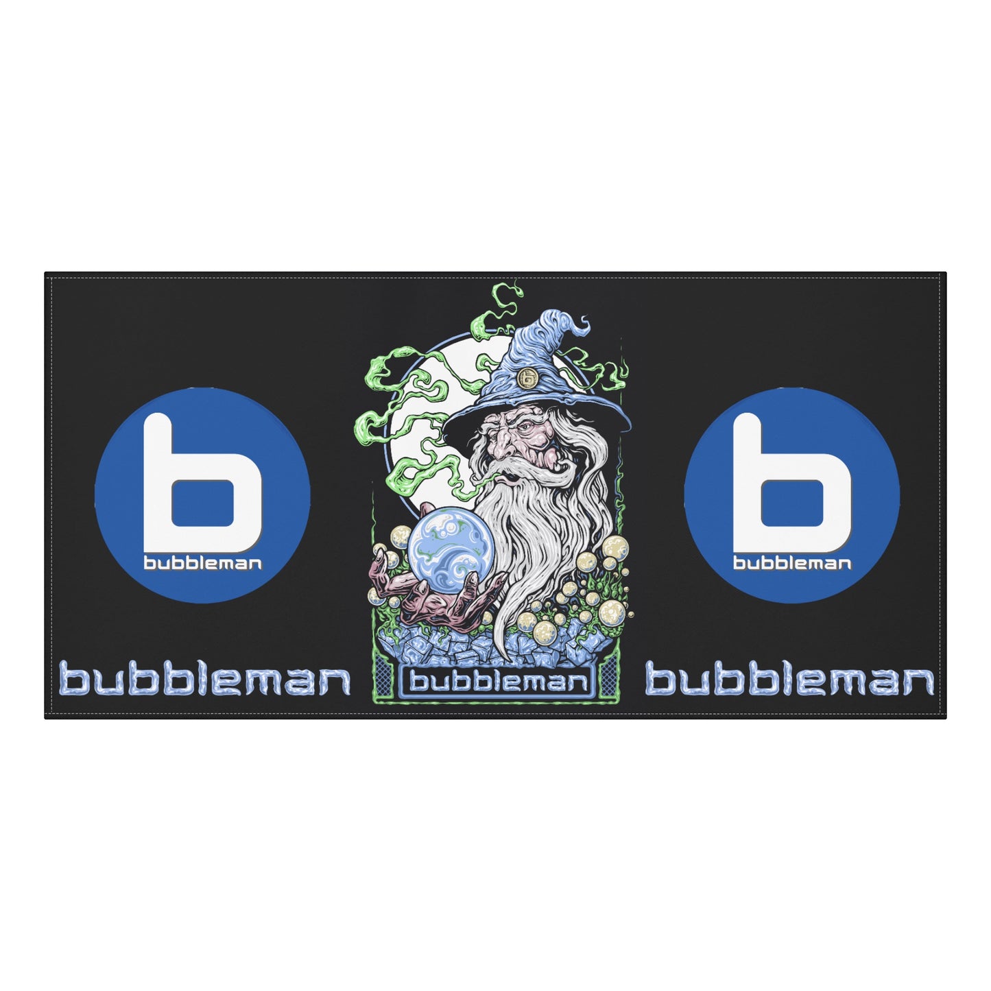 Bubbleman Brand Table Runner