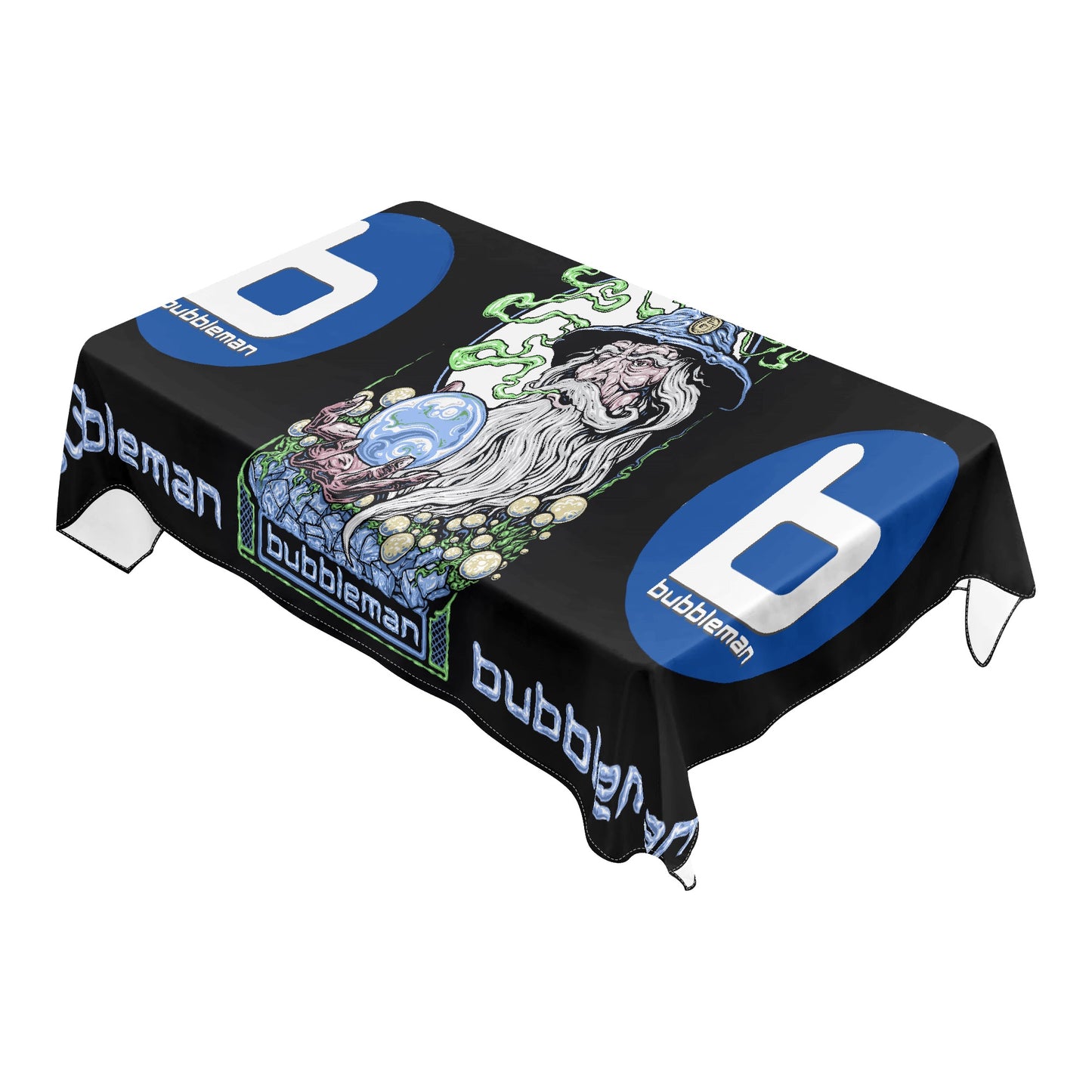 Bubbleman Brand Table Runner