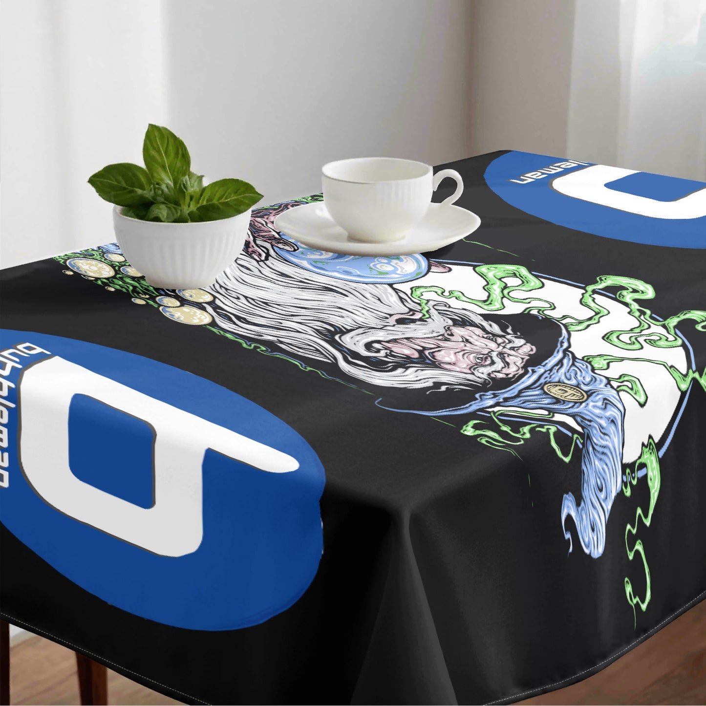 Bubbleman Brand Table Runner