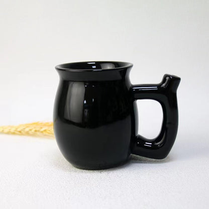 Wake & Bake Ceramic Smoking Coffee Cup