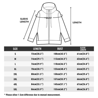 Adult Bubbleman Brand Full Zip Turtleneck Hoodie